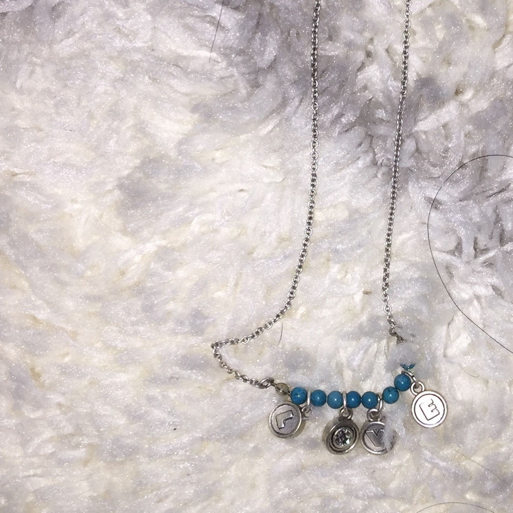 LOVE charm necklace